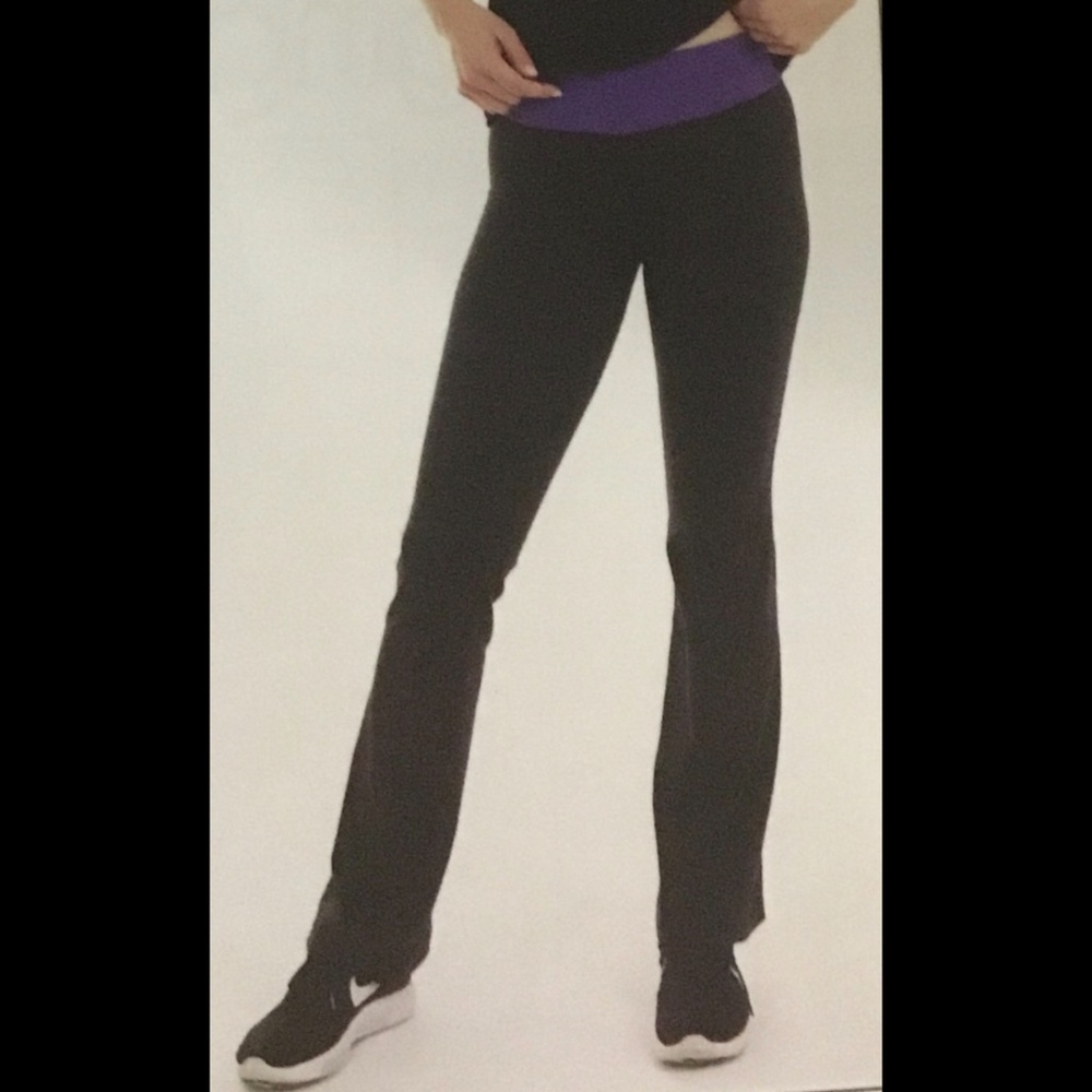📦 Active Wear Long Yoga Pant - Purple